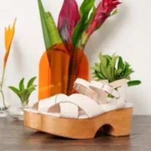 Charlotte Stone Dermot platform Sandal - Sz 9